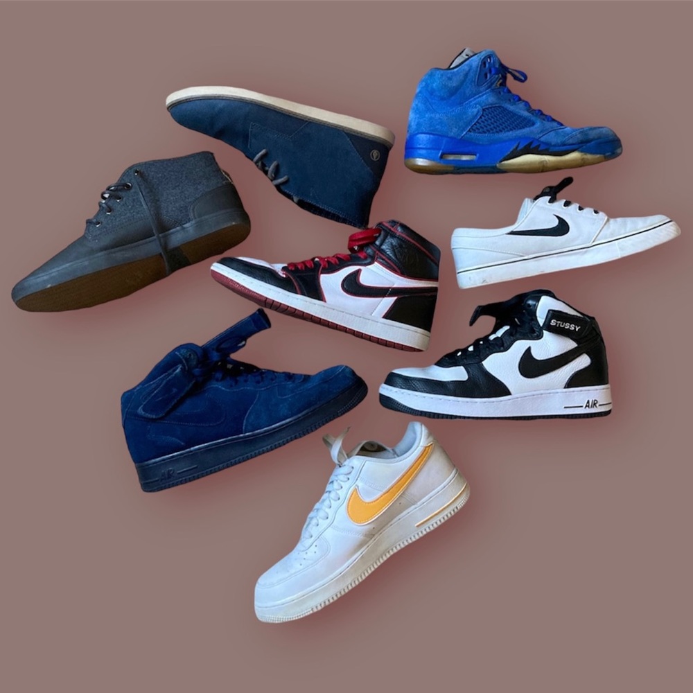 Jordans, Air Forces, Casual Shoes (Mens 9.5/10)